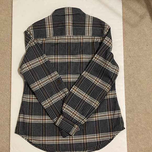 PENDLETON woolen mills plaid buttoned down shirt Size PetiteTaille 100% cotton - Picture 2 of 6